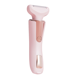 Rasoir électrique rotatif sans douleur, rechargeable, à piles, pour le soin des poils du visage, du corps et du maillot chez la femme, utilisation en voiture/camping-car - Product Image 1
