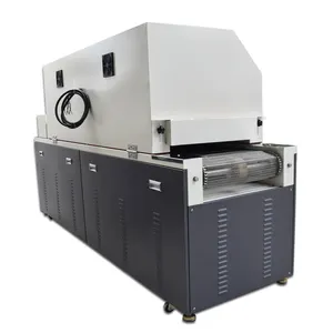 300 Degrees High Temperature Screen Printing Tunnel Furnace Precision Conveyor Belt Drying Oven