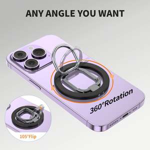 Hot Sale Magnetic Finger <b>Ring</b> Holder 360 Degree Rotating <b>Phone</b> <b>Ring</b> Mobile Stand Magnetic <b>Phone</b> Grip Holder for iPhone 16 ProMax - Product Image 4