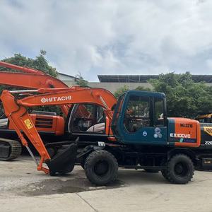 Excavadora de Ruedas Hitachi EX100WD de Alta Eficiencia, Excelente Estado, ex100wd ex100, Bajo Precio, Bien Mantenida, Completamente Probada - Product Image 6