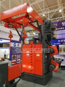 Machine de sablage à billes d'acier à haute pression automatique Puhua Q37 avec contrôle PLC Dimensions et puissance personnalisables - Product Image 2