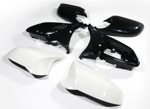 ฝาครอบกระจกมองข้างรถยนต์ทำจากคาร์บอนแบบ <span class=keywords><strong>M3</strong></span> F80 6ชิ้น/ชุดอะไหล่สำหรับ BMW Series 1 2 3 4 F20 F36 X1 E84 W/<span class=keywords><strong>O</strong></span> - Product Image 4