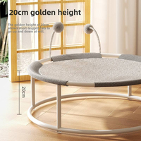 Hamac pour chat de haute qualité avec jouet à bille, confortable et amusant pour votre ami à fourrure