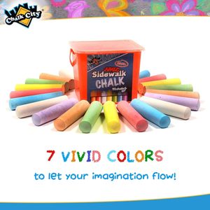 Craie City Sidewalk craie Jumbo Non toxique lavable Art Set 20 comptes - Product Image 5