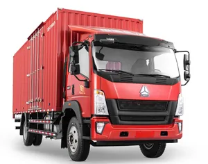 2024 HOWO Enclosed Box Cargo Truck Dump Truck Sinotruk Sinotruck 12 ton Light mini Truck 4x4 4x2 LHD RHD