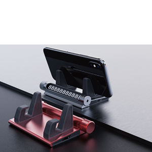 Soporte de teléfono móvil personalizado 5 en 1 para coche, accesorio multifuncional para número de estacionamiento, práctico, Interior - Product Image 4