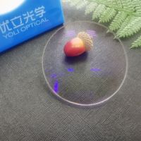 Offre en gros : Verres de lunettes unifocaux Danyang 1.56 anti-UV, anti-lumière bleue, blancs, avec revêtement UC HC HMC