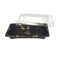 Boîte d'emballage personnalisée JY-1100 JIE YOU, boîte à sushi jetable, boîte à emporter pour sushi, boîte de conteneur alimentaire pour sushi