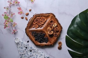 Most Selling Wooden Round <b>Platter</b> for Kitchen Dining Restaurant Hotel <b>Buffet</b> and Party Food <b>Serving</b> Available At Best Price - Product Image 6