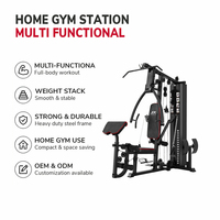 Appareil de sport multifonctionnel pour la gymnastique à domicile Appareil de musculation et de musculation pour des entraînements améliorés