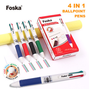 Articles de papeterie en gros, stylo multicolore 4 couleurs en un pour les cadeaux de fête d'anniversaire, les cadeaux pour les étudiants, les enseignants, les fournitures de bureau et scolaires - Product Image 6