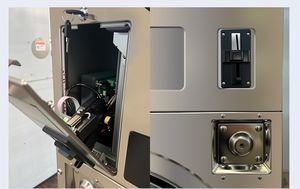 Ensemble lave-linge et sèche-linge commercial à pièces, paiement par code QR, machine à laver en acier inoxydable pour <span class=keywords><strong>location</strong></span> de biens - Product Image 2