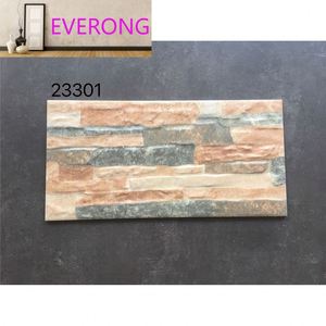 Carrelage mural extérieur en porcelaine verte décorative 300x600, technique mosaïque, style européen, prix usine pour l'extérieur de la maison - Product Image 3