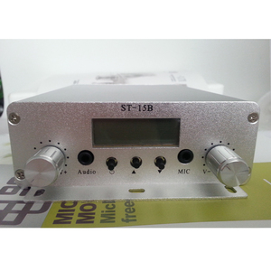 Émetteur FM 15W ST-15Bv2, radio FM stéréo PLL et émetteur de diffusion avec alimentation, 87 MHz-108 MHz - Product Image 4