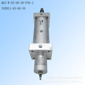 Cilindro Neumático FPL QGZ-W-63-60-30-P30-J 3SEH11-63-60-30 con Cuerpo de Aluminio Estándar para Máquina de Empaquetado en Plantas de Cemento - Product Image 2