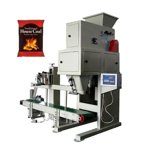 NEWEEK large quantitative paper bag bbq charcoal briquettes packing machine