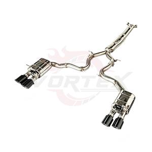 ท่อไอเสียแบบ Catback รุ่น Vortex SS304 พร้อมวาล์วและปลายท่อสีดำแบบ Quad สำหรับรถ Porsche Panamera 971 971.2 2.9T 3.0T ปี 2017-2023 ชุดอุปกรณ์ดัดแปลงแบบ Bolt-On - Product Image 3