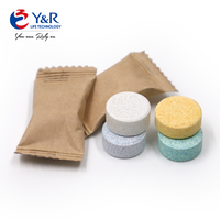 Biyobozunur Banyo Temizleyici Tablet Yedek Şişesi 500ml Aşırı Kimyasal İçermez Özelleştirilmiş Marka Logosu OEM