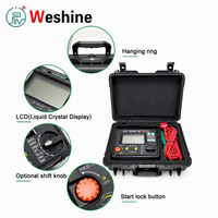 Testeur de résistance d'isolement numérique haute tension Weshine VS-3121 5kV, courant de court-circuit 5mA, mégohmmètre portable
