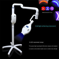 Machine polyvalente de blanchiment des dents au laser avec lampe de nettoyage des dents en plastique Kit d'accessoires