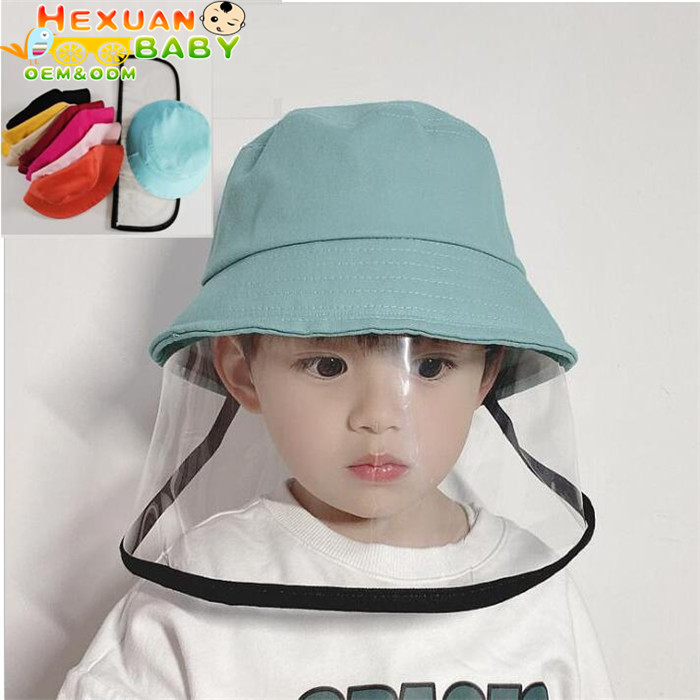 Детская противотуманная Пылезащитная шляпа чехол на все лицо, детские шапки