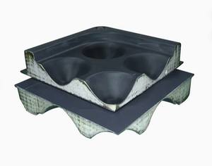 Le plancher surélevé en acier rempli de ciment haute résistance peut être recouvert de tapis, de caoutchouc, de pierre et de finitions en céramique - Product Image 2