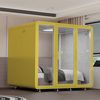 PYinC |   Cabines insonorisées personnalisées, lits d'hôtel insonorisés et lits modulaires en forme de capsule - Cabines portables assemblables.