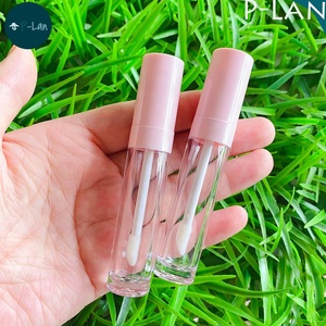 P-LAN Gói Khuyến Mãi Vòng Rỗng 6.5Ml Son Bóng Cây Đũa Phép Ống Cá Nhân Màu Hồng Son Bóng Ống Chai Với Bàn Chải - Product Image 3