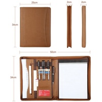 Porte-documents A4 style 2021, bloc-notes, dossier de présentation d'entreprise, portefeuille