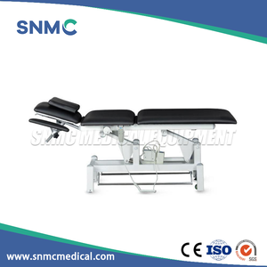 Table d'examen par ultrasons <span class=keywords><strong>électrique</strong></span> en matériau PU de vente chaude pour lit d'examen hospitalier avec contrôle manuel <span class=keywords><strong>prix</strong></span> d'usine - Product Image 5