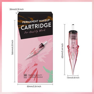 Aguja Microblading multimodelo con micropigmento para máquina PMU Aguja <span class=keywords><strong>5RS</strong></span> para pigmento híbrido - Product Image 4