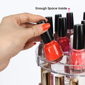 Présentoir de vernis à ongles acrylique rotatif Organisateur de maquillage à 5 niveaux Présentoir de vernis à ongles <span class=keywords><strong>Opi</strong></span> - Product Image 3
