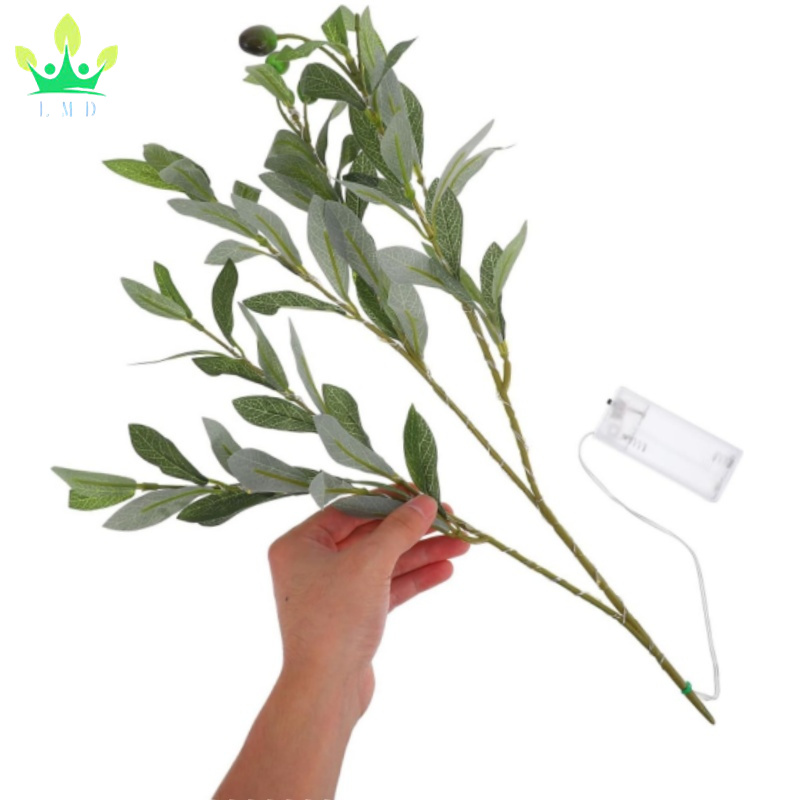 Beleuchtete Oliven blatt lampe Indoor Olivenbaum zweig Knstliche Oliven  bltter Zweige fr Vase Greenery Office Home Party Dekoration| Alibaba.com