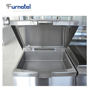 Furnotel Poêles à braiser et à faire bouillir inclinables électriques ou à gaz en acier inoxydable - Product Image 3