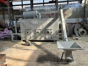 Machine de production de biochar à économie <span class=keywords><strong>d</strong></span>'énergie, auto-allumante, compacte, pour charbon de <span class=keywords><strong>bois</strong></span> et vinaigre de <span class=keywords><strong>bois</strong></span>, avec moteur en acier inoxydable et charbon actif - Product Image 2