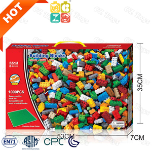 1000 mảnh xây dựng biểu thức xây dựng khối Câu Đố tự làm đồ chơi quốc tế nói chung khối hạt nhỏ đầy màu sắc 1000 chiếc - Product Image 1