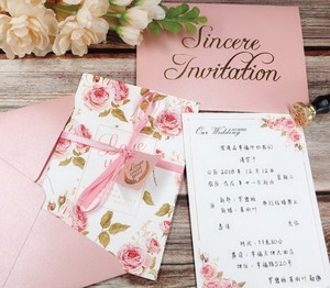 Enveloppes d'invitation de <span class=keywords><strong>mariage</strong></span> <span class=keywords><strong>A5</strong></span> avec bordure dorée personnalisée, <span class=keywords><strong>enveloppe</strong></span> de carte de vœux - Product Image 3