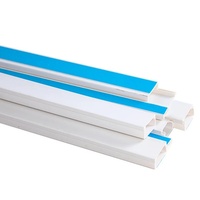 Goulotte de câblage électrique en PVC plastique sur mesure avec fonction ignifuge 20*10 24*14 30*15 39*19 50*25 60*40 100*50 59*22