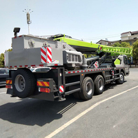 Grue tout-terrain ZTC250A 25 tonnes la plus vendue, capacité de montée de 41 %, vitesse de treuil de 130 m/min pour l'exploitation minière et les centrales électriques