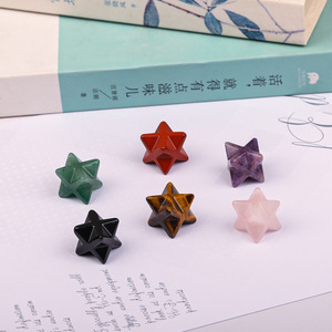 20-40mm Merkaba Star Healing Crystal Natural Gemstone Statue DIY Jewelry Mineral <strong>Chakra</strong> Witchcraft Reiki Energy Decoration - Product Image 3