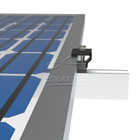 Systèmes de montage photovoltaïque, panneaux solaires, installation rapide, colliers de fixation universels, anodisés AL6005-T5, garantie 15 ans