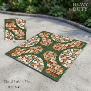 Carreaux de sol en porcelaine émaillée numérique 400x400mm abordables, antidérapants, robustes, pour extérieur, style rustique - Product Image 3