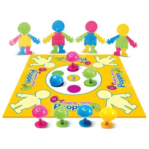 Jeux de société classiques de table, <span class=keywords><strong>jeu</strong></span> de saut, <span class=keywords><strong>jeu</strong></span> de table Catch a Poppin Hoppie, <span class=keywords><strong>jeu</strong></span> d'<span class=keywords><strong>action</strong></span> 007-61 pour enfants - Product Image 1