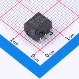 Transformateur LAN HM2101NLT SMD, inductance 7,6x6,7 mm (rapport de bobinage : 1:1) (inductance : 450 µH/150 µH, température de fonctionnement : ) - Product Image 1