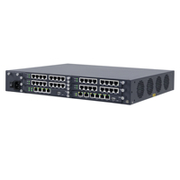 Central Telefónica IP Híbrida Montable en Rack FXO/FXS/SIP VoIP PABX para Pequeñas y Medianas Empresas