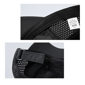 Tùy Chỉnh Nhanh Chóng Làm Khô Trọng Lượng Nhẹ Thấp Hồ Sơ Cha Hat Ngoài Trời Thể Thao Mặt Trời Golf Mũ 6 Bảng Điều Chỉnh Tia Laser Đục Lỗ Nylon Lưới Mũ Bóng Chày - Product Image 6