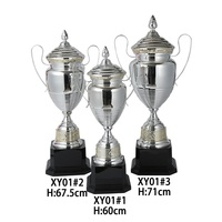 Coupe Trophée Personnalisable en Métal Doré ou Argenté de la Marque Phoenix, Gravée et Imprimée en Letterpress, Designs Personnalisés, OEM Accepté