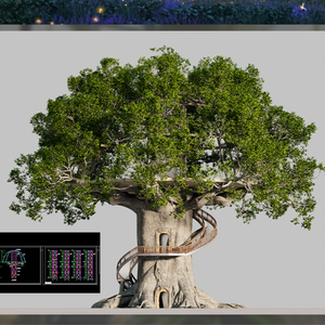 ISO chứng nhận nhà cung cấp tưởng tượng lâu đài cây nhà tùy chỉnh theo chủ đề thiết kế nhân tạo vườn Treehouse cho khu nghỉ mát quy mô lớn dự án - Product Image 3