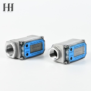 เครื่องวัดการไหลแบบดิจิตอล K24เมทานอลดีเซลน้ำมันเบนซิน E-Liquid เทอร์โบอลูมิเนียมอัลลอยด์ - Product Image 4