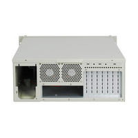 Boîtier de serveur de stockage en rack en alliage d'aluminium IPC 4U 4508E ATX, châssis industriel barebone en stock